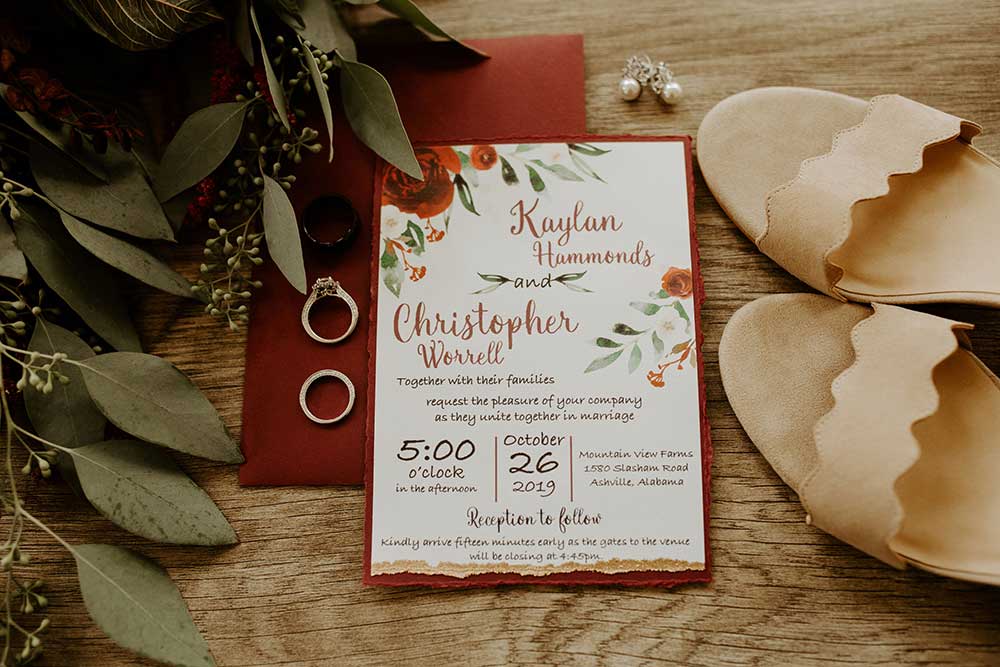 kaylan-chris-wedding invitation